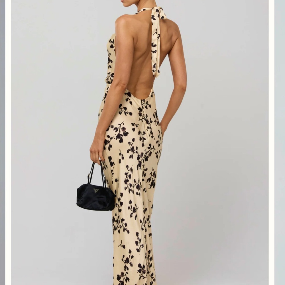 Resa Fiona Dress in Black Dahlia- NWT